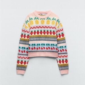 Festive Fruit Zara Sweater